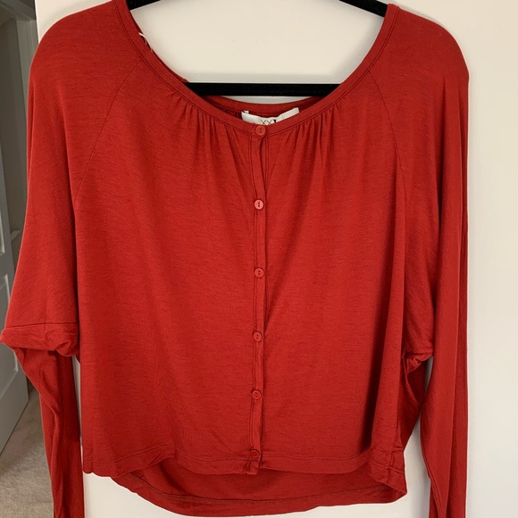 Forever 21 red blouse